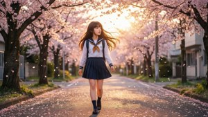 Cherry Blossom Walk