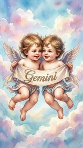 Cherub Twins Banner