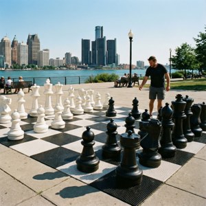 Chess by the River