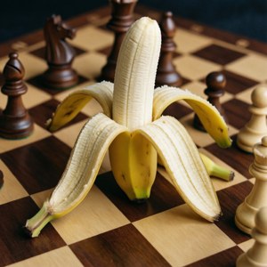 Chessboard Banana Peel