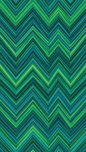 Chevron Green Wave