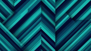 Chevron Teal Navy