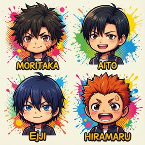 Chibi Bakuman Crew