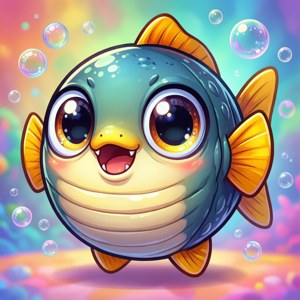 Chibi Basculin Playful