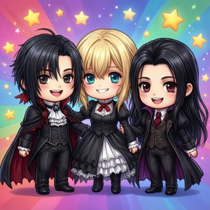Chibi Black Butler Gang