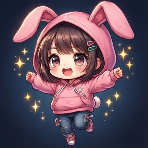 Chibi Bunny Moe