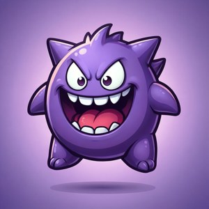 Chibi Cute Gastly