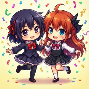 Chibi Dance Party