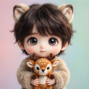 Chibi Deer Plushie