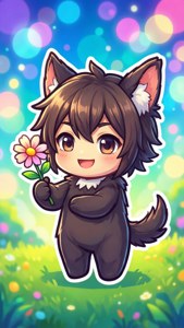 Chibi Flower Hattrem