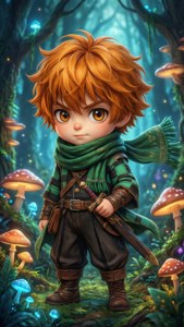 Chibi Forest Adventurer