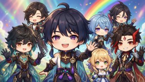 Chibi Gang Gathering