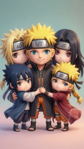 Chibi Group Hug