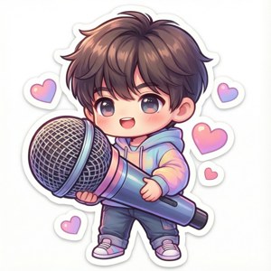 Chibi Mic Boy