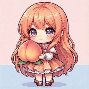 Chibi Momo Peach