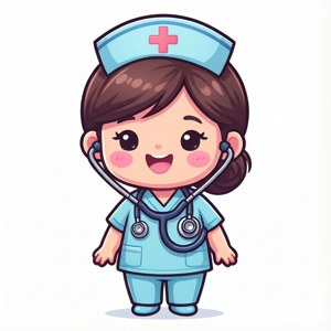 Chibi Nurse Cheerful