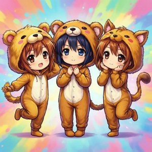 Chibi Onesie Party