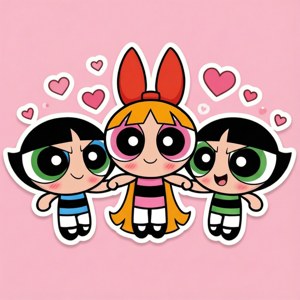Chibi Powerpuff Cuties