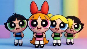 Chibi Powerpuff Girls
