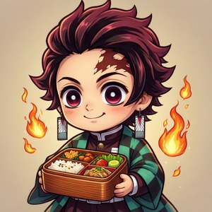 Chibi Rengoku's Lunch