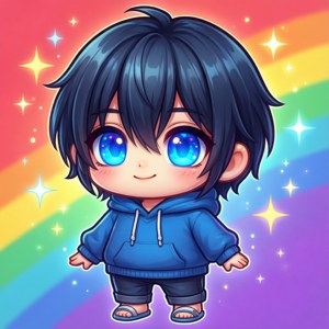 Chibi Sans Rainbow