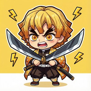 Chibi Thunder God