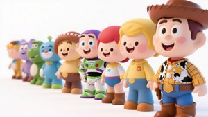 Chibi Toy Story Cast