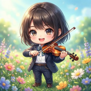 Chibi Violinist