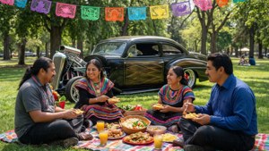 Chicano Family Picnic