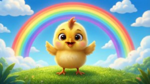 Chick on Rainbow Hill