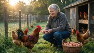 Chicken Feeding Time