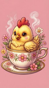 Chicken in Teacup