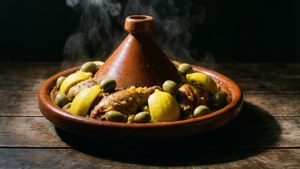 Chicken Olive Tajine Drama