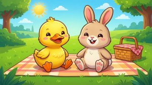 Chicky and Friends Picnic