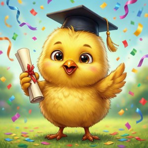 Chicky Graduation