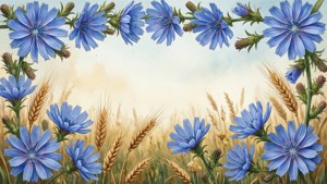 Chicory Wheat Meadow Border