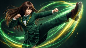 Chie's Dragon Kick