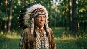 Chief in the Woods