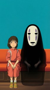 Chihiro and No Face