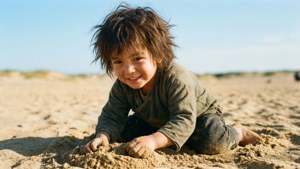 Child Gaara Playing