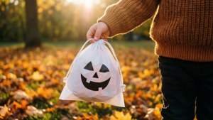 Child Holding Bag