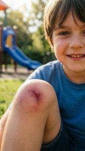 Child's Bruised Knee