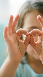 Child's OK Sign