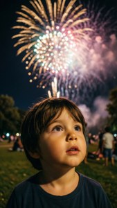 Child Wonder Fireworks