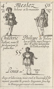 Childerik I, Filips VI en Lodewijk XI