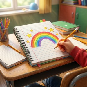 Childhood Rainbow Cover