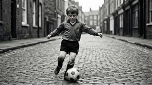 Childhood Street Football