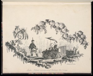 Children Playing with a Wagon