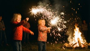 Children with Sparklers