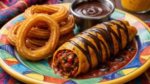 Chili Relleno Dessert Plate